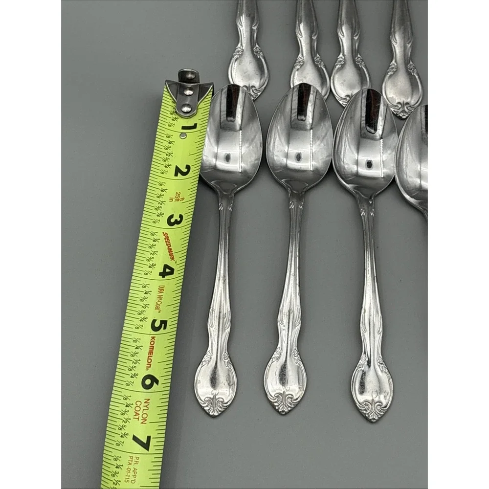 IIC Stainless Japan 13 piece Serving spoon forks Flatware Vintage floral